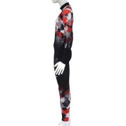 Löffler Team Austria ÖSV Biathlon ski suit WorldCup 2021 zwart-rood